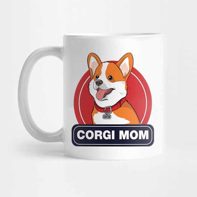 Corgi Mom by Issacart